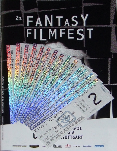 Fantasy Filmfest 2009 - Mal so eben € 119,-- für Kinokarten... Fantasy Filmfest 2009 in Stuttgart - Programmheft und Karten