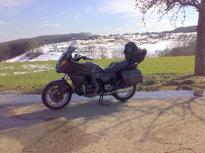BMW K 1100 LT SE irgendwo vor Löwenstein BMW K 1100 LT SE irgendwo vor Löwenstein