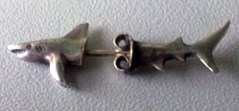 Hai-Ohrstecker Hai-Ohrstecker