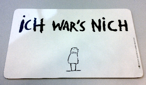 Ich war's nich Ich war's nich